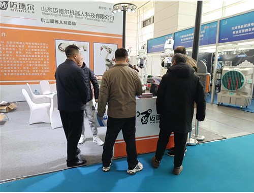 天津工博會——邁德爾機器人火熱進行中?。?！